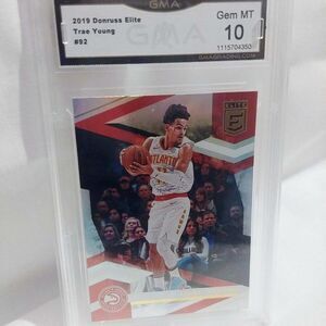 2019 Donruss Elite Trae Young #92 GMA 10